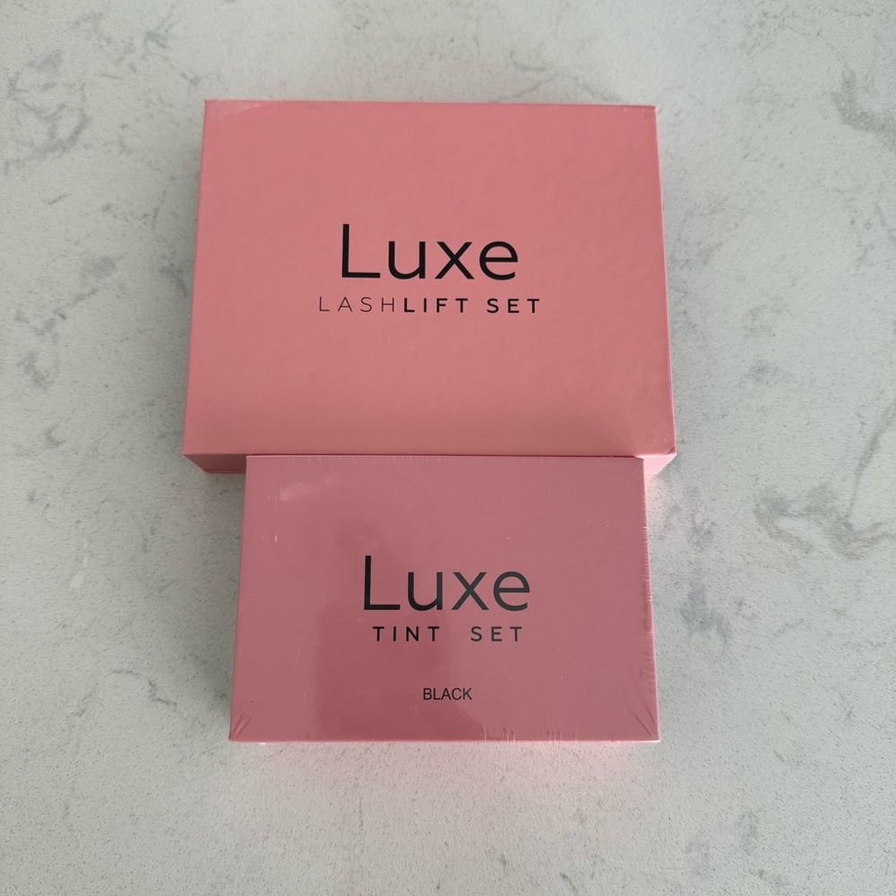 Luxe Lash Lift and Tint Set - Pink and Black